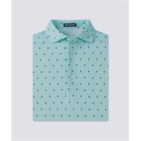 View Turtleson Carden Pique Performance Shirt Wave/Juniper