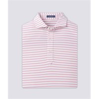 View Turtleson Lanier Gradient Stripe Performance Shirt Maple/Luxe Blue