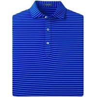 View Turtleson Trey Stripe Performance Shirt Marine/Wave