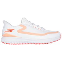 View Skechers Go Golf Flight Slip Ins Spikeless White/Coral