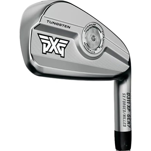 PXG Used PXG 0311XP Gen 7 5-PW, AW Iron Set Golf Clubs in Very Good Condition - Stiff Flex - Steel Shaft