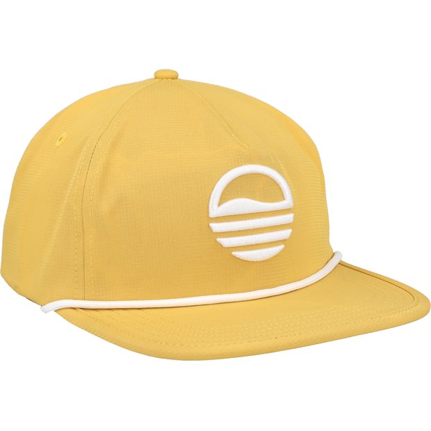Sunday Golf Sundaze Crushable Rope Hat - Mustard