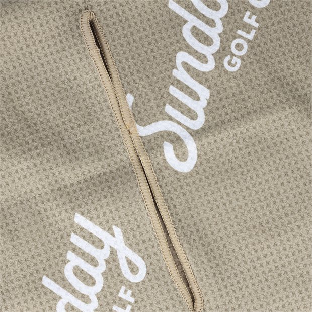 Sunday Golf New Classic Towel - Toasted Almond