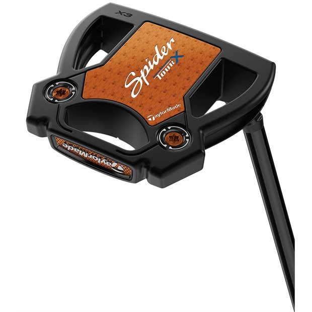 TaylorMade Used TaylorMade Spider Tour X Black #3 '25 Putter Golf Club in Value Condition - Steel Shaft