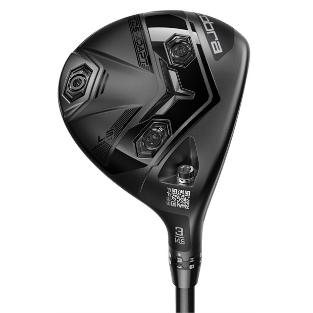 Cobra DS ADAPT LS Left-Handed 3 Wood Golf Club - 14.5° Loft - Stiff Flex - Graphite Shaft