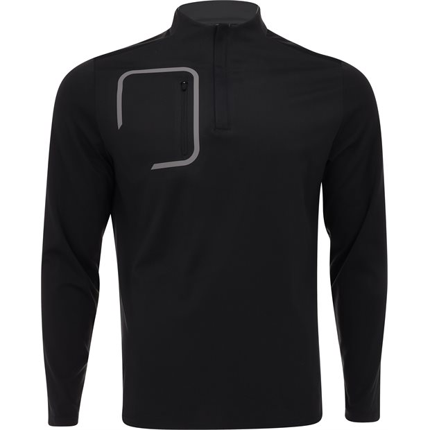 Puma CLOUDSPUN Tech 1/4 Zip Pullover - Puma Black - Size: XXL