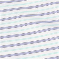 View Greg Norman ML75 STRETCH Days Off Stripe Shirt White/Blue Storm