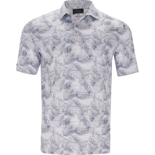 Greg Norman Sea Breeze ML75 Stretch Polo Shirt - Pearl Grey - Size: XL