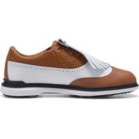View Puma Puma X Arnold Palmer Royale Wingtip Golf Shoe Puma White/Leather Brown/Puma Black