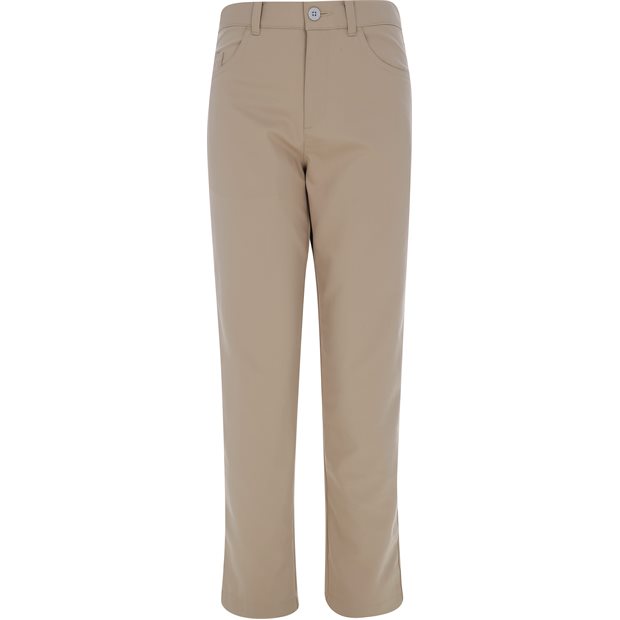 Puma Youth 5 Pocket Golf Junior Flat Front Pants - Prairie Tan - Size: XS