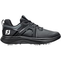 View FootJoy HyperFlex Carbon Previous Season Shoe Style Golf Shoe Black/Black/Black