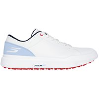 View Skechers Go Golf Drive 6 Relaxed Fit Spikeless White/Light Blue