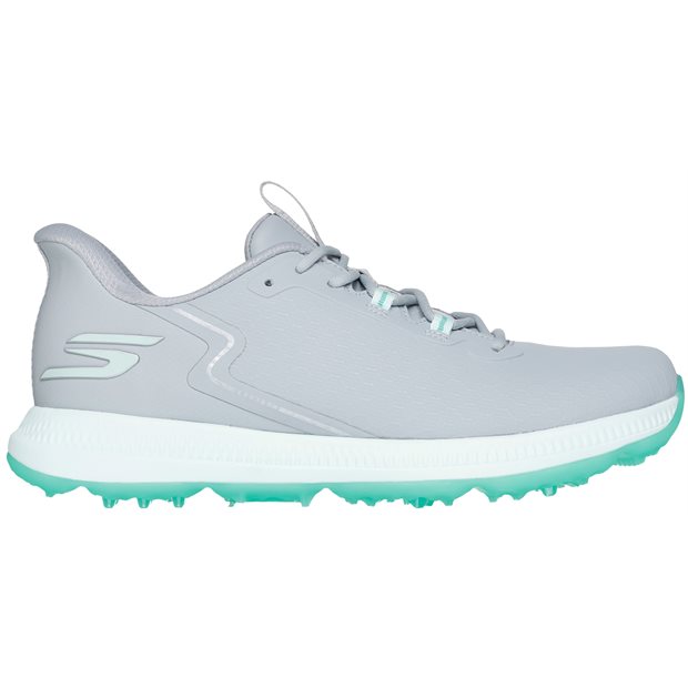 Skechers Go Golf Elite 6 Ladies Spikeless Golf Shoes - Grey/Mint - Size: 6.5 M