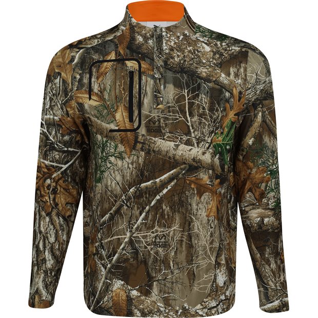 Puma PUMA X REALTREE 1/4 Zip Pullover - Deep Forest - Size: M
