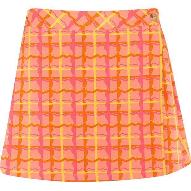 Puma PUMA X DANI DAZEY Wrap Ladies Skort - Pink Fruit - Size: XL