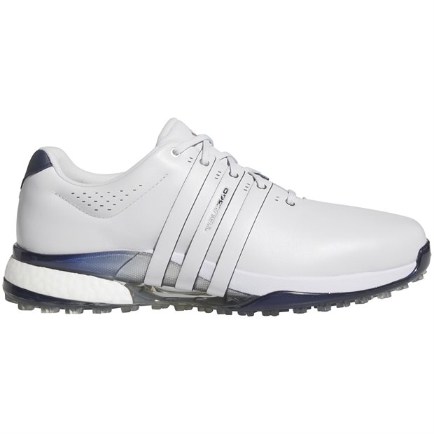 Adidas TOUR360 25 SL Spikeless Golf Shoes - Dash Grey/Collegiate Navy - Size: 8.5 M