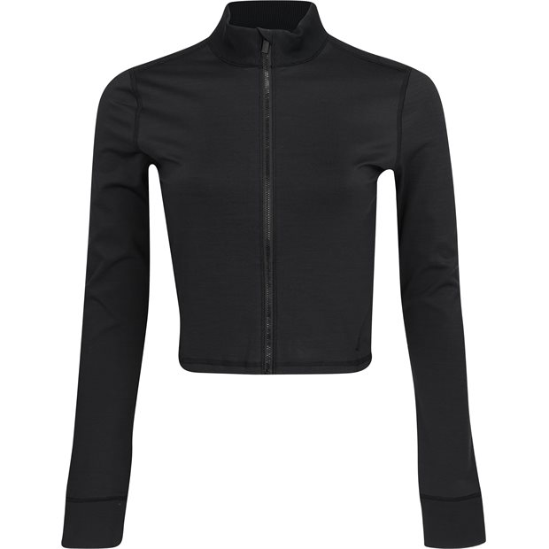 TravisMathew MoveKnit Full Zip Ladies Jacket - Heather Black - Size: M