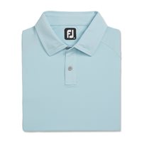 View FootJoy Texture Mix Solid Previous Season Apparel Style Shirt Lake Blue