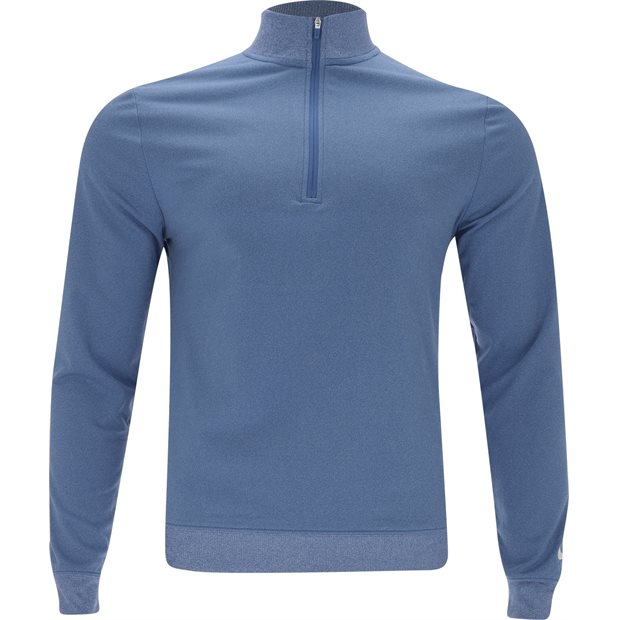 Nike Tour Half Zip Top Pullover - Comet Blue/Light Armory Blue/White - Size: XXL