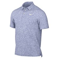 View Nike DF Tour Heather Shirt Astronomy Blue/Pale Ivory