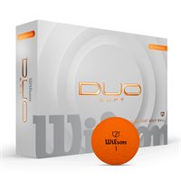 View Wilson Duo Soft Golf Ball Orange