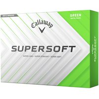 Callaway Supersoft 2025 Low Compression Golf Balls - Green
