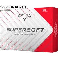 View Callaway Supersoft 2025 Golf Ball Red