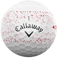 View Callaway Supersoft Splatter 2025 Golf Ball Red