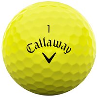 View Callaway Warbird 2025 Golf Ball Yellow