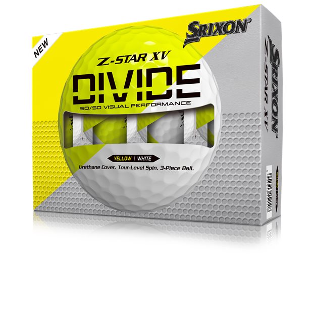 Srixon Z-Star XV 9 Divide Tour Golf Balls - White