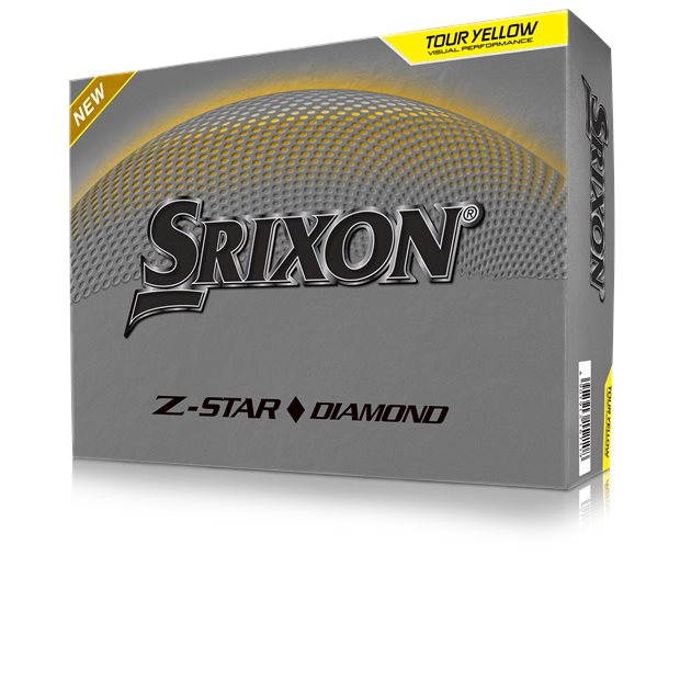 Srixon Z-Star Diamond 3 Tour Golf Balls - Yellow