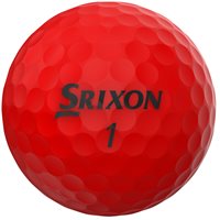 View Srixon Soft Feel 14 Brite Golf Ball Red