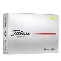 View Titleist Pro V1x Golf Ball Yellow