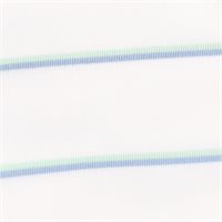 View FootJoy Classic Stripe Lisle Previous Season Apparel Style Shirt White/Pistachio/Blue Jay