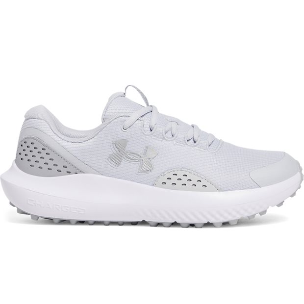 Under Armour UA Surge Spikeless Golf Shoes - Halo Gray/Metallic Silver - Size: 11.5 M