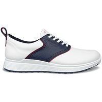 View ECCO Golf S Casual Spikeless White/Marine