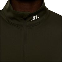 View J. Lindeberg Tour Tech Mid Layer Outerwear Forest Green