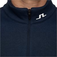 View J. Lindeberg Heath Strike Mid Layer Outerwear Navy Melange