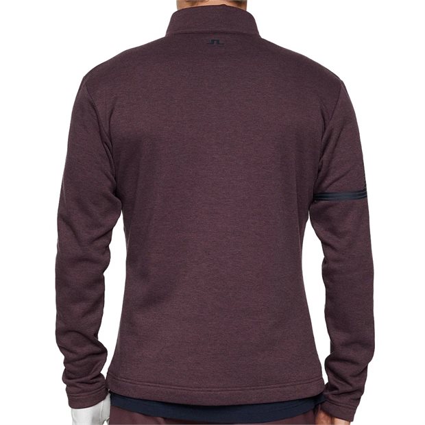 J. Lindeberg Heath Strike Mid Layer 1/4 Zip - Huckleberry - Size: XXL