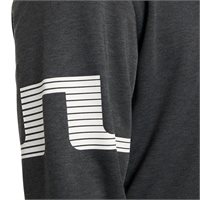 View J. Lindeberg Heath Strike Mid Layer Outerwear Asphalt/Black Melange