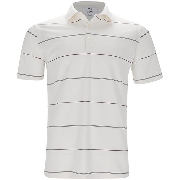 Puma Puma X AP Rugby Stripe Polo Shirt - Warm White - Size: XXL