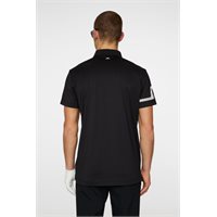 View J. Lindeberg Heath Strike Shirt Black