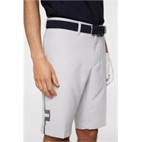 View J. Lindeberg Heath Shorts Light Grey Melange