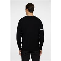 View J. Lindeberg Heath Knitted Sweater Black