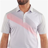 View Galvin Green Macoy Ventil8-PLUS Shirt Cool Grey/Coral