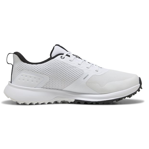 Puma Fusion Grip 6 Spikeless Golf Shoes - Puma White/Puma Black - Size: 9.5 W