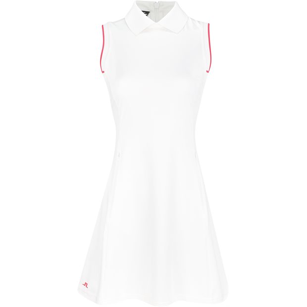 J. Lindeberg Vida Ladies Dress - White - Size: M