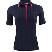 J. Lindeberg Mandy Ladies Polo Shirt - JL Navy - Size: XS