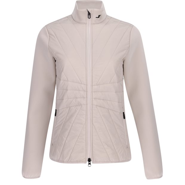 J. Lindeberg Holma Hybrid Quilt Ladies Jacket - Moonbeam - Size: M