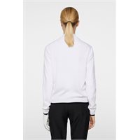View J. Lindeberg Joanna Knitted Cardigan Sweater White